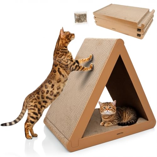 Angetra Buildable Cardboard Cat Scratcher