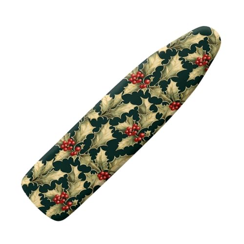 Funda Tabla de Planchar 110x30 Hojas Amarillas Diseño Práctico con Acolchado- para Refleja El Vapor sobre La Ropa, Duradera Y Fácil de Cambiar