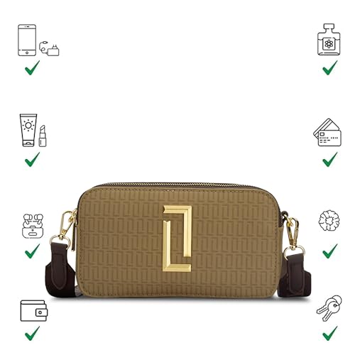 Image of Lavie Luxe Women's Mono Fenny Crossbody Sling Bag | Ladies Purse Handbag | Gift for Women