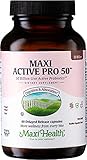 Maxi Health Active Pro-50 Live Probiotics, Ultra Protection, 30 Count (60 Count)