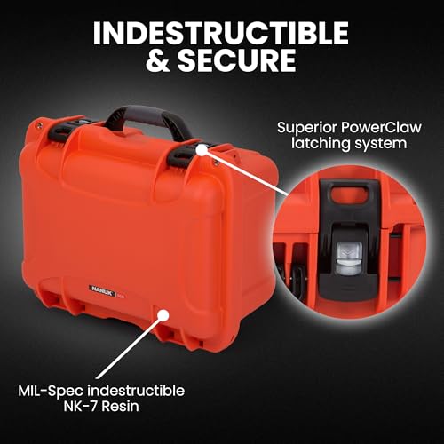 Maleta resistente NANUK 918 para 6 lentes de cámara miniatura 3