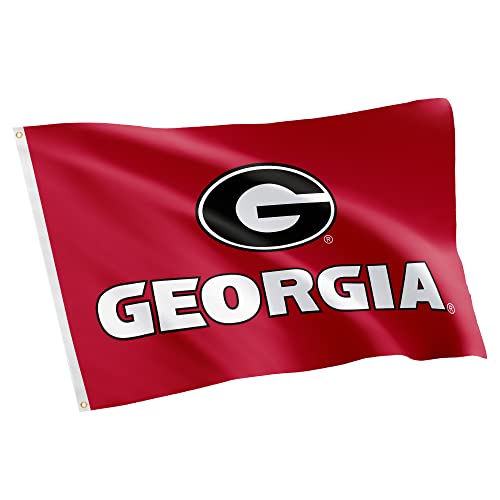 Desert Cactus University of Georgia Flag Bulldogs UGA Dawgs Banners 100% Polyester Indoor Outdoor 3x5 feet Flags (Design 5)