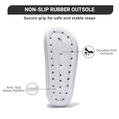 Project Cloud House Slippers Womens Sandals - Non-Slip and Lightweight Recovery Slippers for Women Beach Essentials Water Slides for Women (Pillow)4