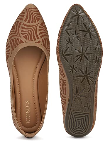 Image of Iconics Womens Icn-ru-w-09 Ballet Flat