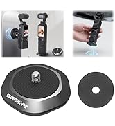 Honbobo Magnetische Halterung kompatibel mit Insta360 X4/DJI Osmo Pocket 3/Insta360 GO3/Insta360 ...