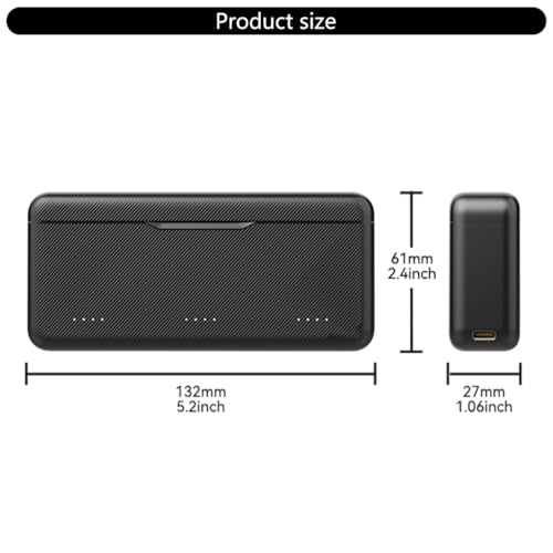 Caja de carga para Action 4 que soluciona la falta de batería y pérdida de tarjetas 5