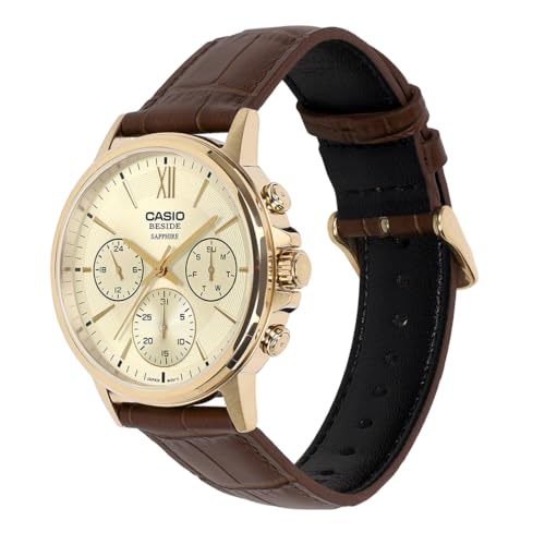 Image of Casio Enticer Men BMS-300GL-5AVDF Analog Brown Watch Men (A2543)