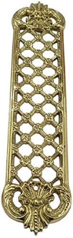 Adonai Hardware Decorative Brass Push Plate (11 Inch "Aristobulus", Satin Brass)