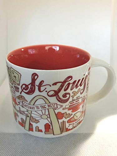 Starbucks ST. LOUIS BEEN THERE SERIES ACROSS THE GLOBE COLLECTION Ceramic Coffee Mug