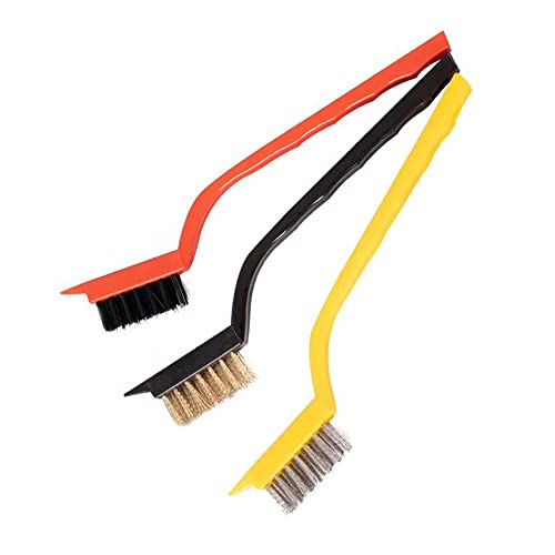 escova de limpeza,ERYUE Kit de escovas de detalhamento de carro Multifuncional Escova de limpeza de