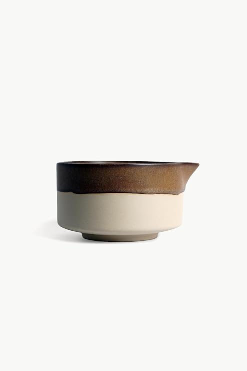 Kahverengi Matcha Seti + 1 Fincan (600 ml + 200 ml)