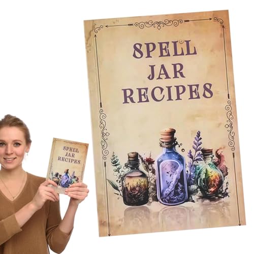 Libro de hechizos | Libro de hechizos de impresión transparente