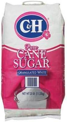 C&h Granulated Sugar 25 Lbs (1)
