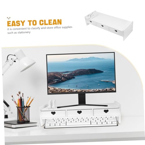 Soporte para monitor TEHAUX contra el dolor cervical y desorden en el escritorio 4