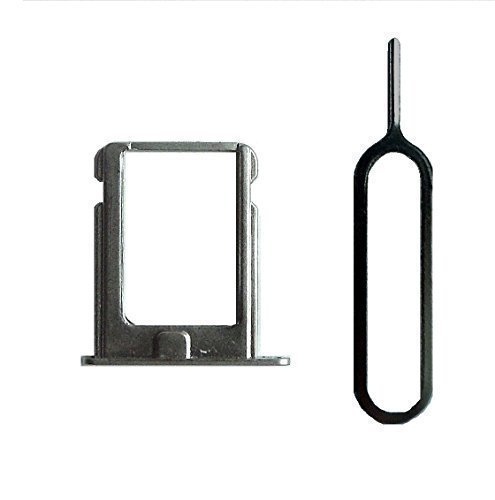 Sim Halter für iPhone 4 und 4S in silber mit Nadel - Dealbude24 Cover