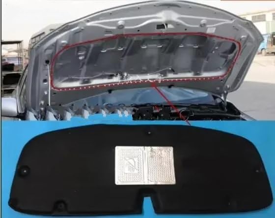 Tapis Capot Toyota Corolla 2007-2013 Insonorisant