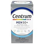 Centrum Men 50 Plus Multivitamins/Minerals Supplement for Men 50+, 90 Tablets (Packaging May Vary)