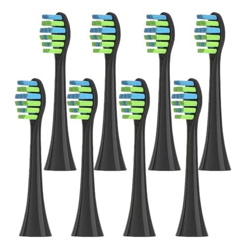 �d�����u���V�A�N�Z�T���[ ���u���V�w�b�h�B�݊��i SUMKYLE EA320 EA315 EA350�d�����u���V(8Pcs Black)