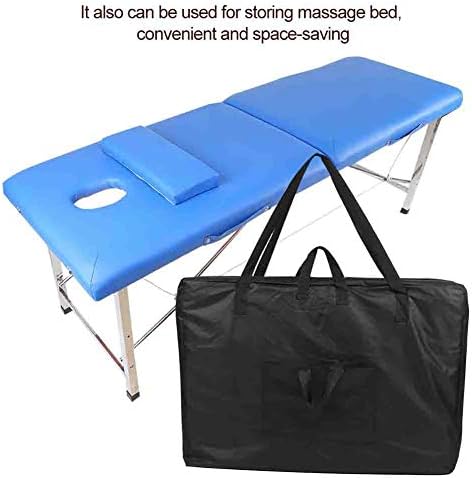 Miniatura 4 de Keenso Bolsa de mesa de masaje, bolsa de transporte universal, para salón de belleza, spa, bolsa de hombro, mochila de 35.4 x 23.6 x 6.6 pulgadas