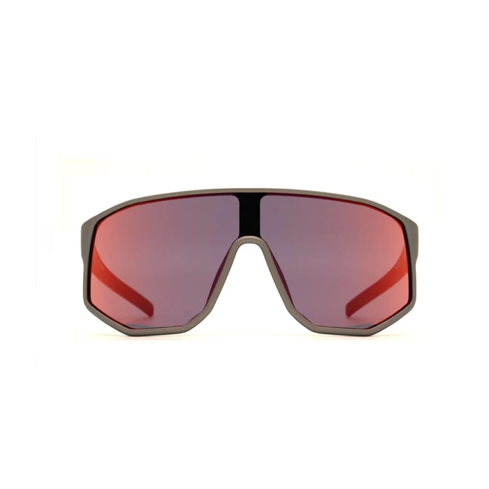 Red Bull Dash gafas de sol Bronce | Para caras estrechas con lente panorámica, protección UV y marco antideslizante de G850.