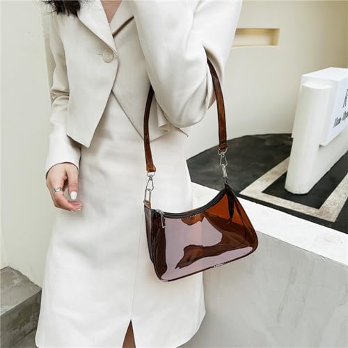 Clear Purse for Women Clear Bag Stadium Approved PVC Transparent Handbag Small Stadium Bag for Concerts4