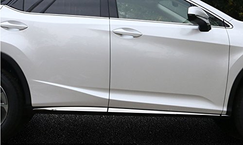 Fit For Lexus New Rx350 Rx450H 2016 2017 2018 Body Side Door Molding Trim Overlay Guard Cover Trims #TOP5