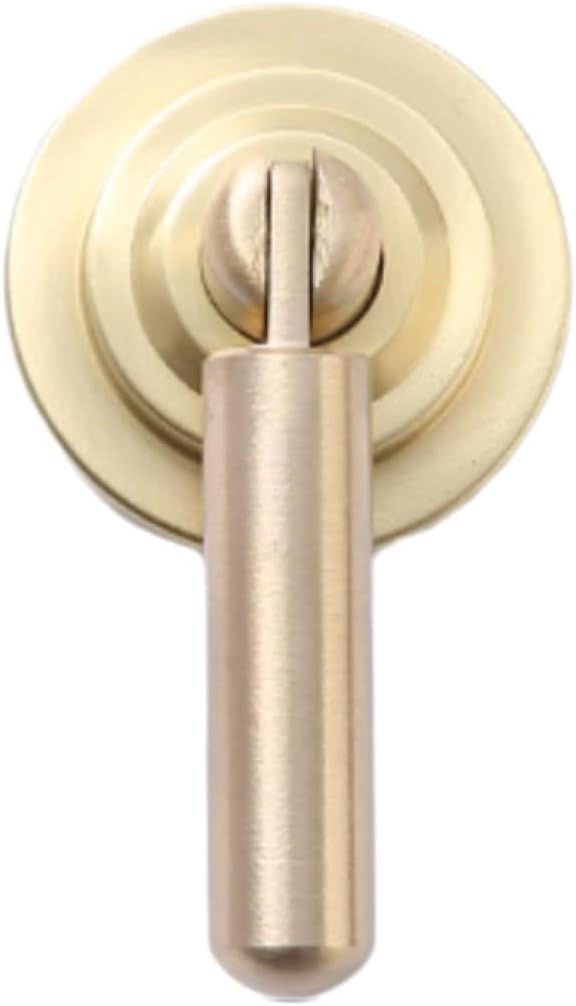 Tnbccxn 35*63*10Mm Cabinet Handles, Cabinet Handles,Door Knobs Brass Water Drop Pendant Handle Full Copper Handle(35 * 63 * 10Mm)