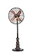 Decobreeze Adjustable Height 3 Speed Oscillating Floor Fan, 16