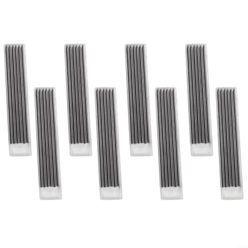 48 recambios de lápices Builders de 2,8 mm de diámetro, sólidos, para carpinteros, marcadores de agujero profundo, 120 mm de largo