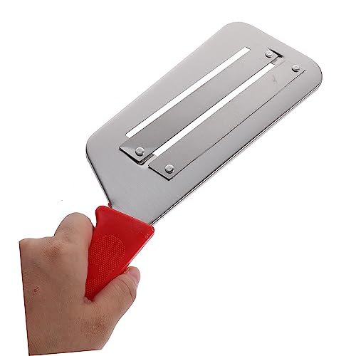 Herramienta cortadora de vegetales con mango rojo ABOOFAN miniatura 4