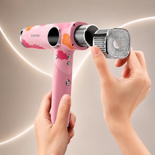 Image of Babyliss DIGITAL Hair Dryer /1800W / High Speed /Fast Drying /Light Weight /LED Digital Display /Frizz Control /Protects Scalp Health /Fast Drying /No Heat Damage /3 Heat & 3 Speed Settings /1 Year Warranty