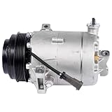 Woosphy AC Compressor PXV16 Replacement for Chevy Cobalt HHR Pontiac G5 Saturn Ion 2.2L 2.4L 2006-2011 20772560 22701926