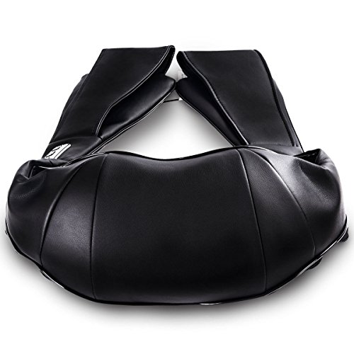 Giantex Shiatsu Neck Back Massager With Heat, Electric 3D Kneading Massage Pillow For Neck, Back, Shoulder, Foot, Leg Muscle Pain Relief, Shoulder Massagers For Home Office Use #TOP7