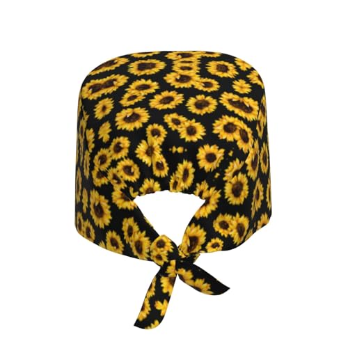 Image of Unisex Adjustable Surgical Sweatband - Elastic Bandage Cap - Scrub Caps for Nurse Working Cap