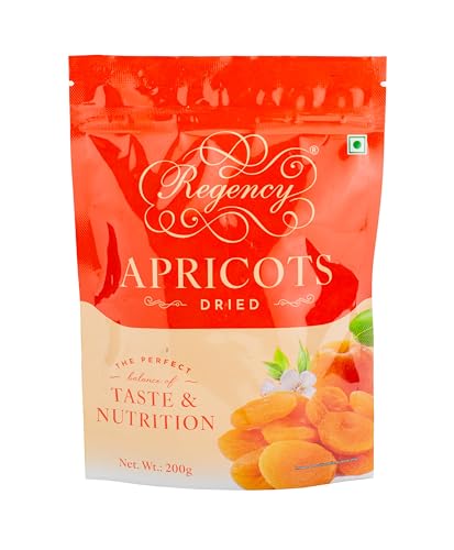 Regency Dried Apricots Packet, Natural & Preservative-Free Dry Fr...