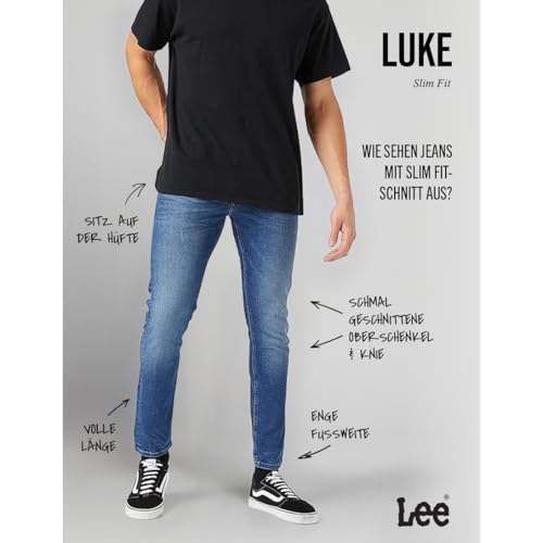 Lee Herren-Jeans Luke, Slim Fit, Tapered Leg – Ansicht 4