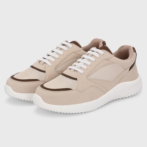 Image of Centrino Womens Casual Shoes | Colorblock Sneakers with Ultra Soft Cushion Lace-Up Shoes All-Day Comfort | Trendy & Lightweight Design | Low Top Flat Sole (7620)