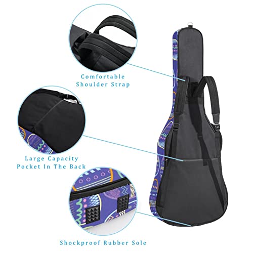 Housse de protection épaisse en éponge imperméable pour guitare acoustique, électrique, basse, guitare classique… - Les Beatles, Paul McCartney, John Lennon, RIngo Starr, George Harrison Housse de protection épaisse en éponge imperméable pour guitare acoustique, électrique, basse, guitare classique… – Image 4