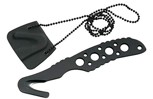 SZCO SUPPLIES 211140 Belt Cutter/Guthook Neck Knife