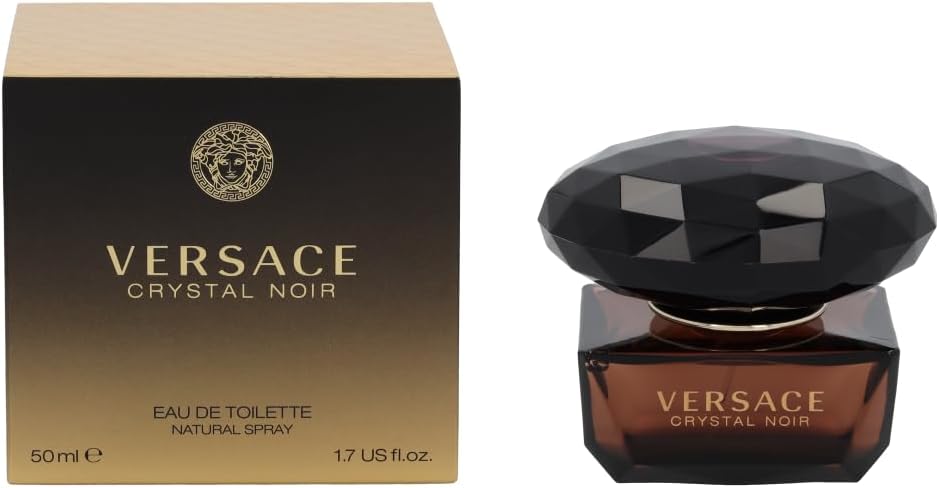 Versace Crystal Noir femme/woman, Eau de toilette, verstuiver/spray 50 ml, per stuk verpakt (1 x 50 ml)