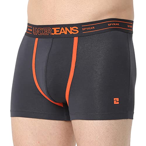 Image of Underjeans Men's Cotton Regular Fit Solid Trunk