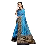C-J-Enterprise-Womens-Pure-Kanchipuram-Silk-Sarees-For-Wedding-With-Un-Stitched-Blouse-Piece-D11-paithani