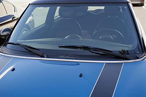 Image of Auto Hub Car Wiper Blade Compatibility with Hyundai Santro Xing (Model : 2003-2015) Windshield Car Wiper Blade Size D-20,P-16