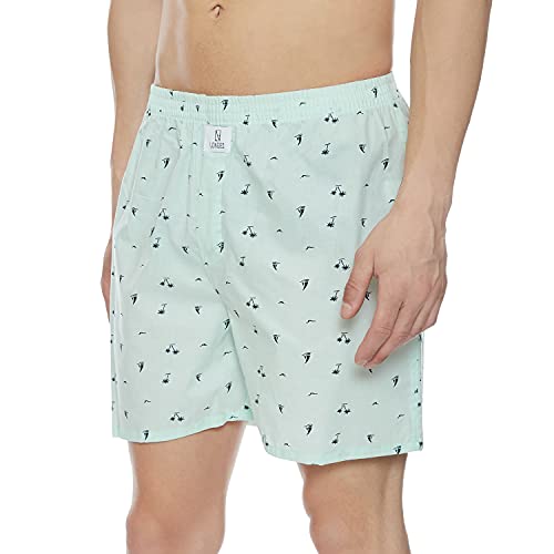 Image of Longies Men's Cotton Printed Regular Boxer Shorts