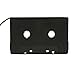 BESDATA Car Cassette Player Adapter Hands Free Calling and Music Cassette Adapter with Mic, Black