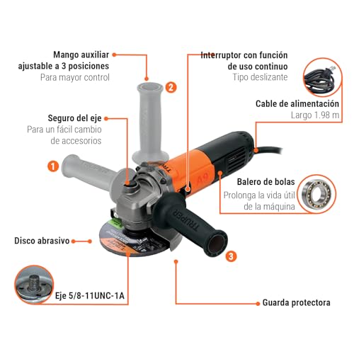 Amoladora Truper 3 amoladora truper marca TRUPER (3)