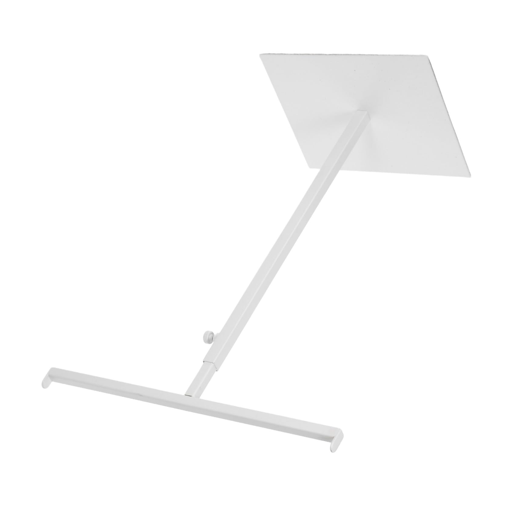 NOLITOY Expositor Resistente o Blanco Ajustable Inoxidable Bolsos Acero Soporte Ligero Organizar para Mochilas , Adecuado Armario o Baño