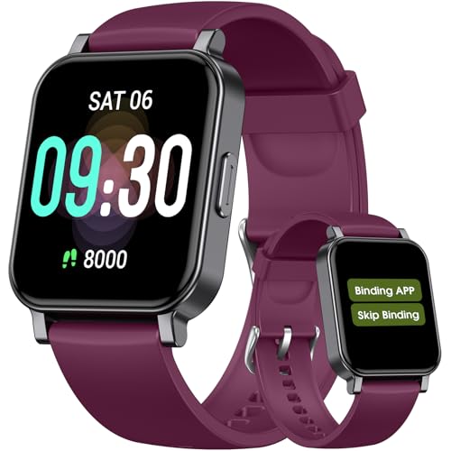 DAVIKO Pedometer Watch Senior Friendly, Waterproof Fitness Tracker Watch with Step Counter Calories/Sleep Tracker for Walking Running for Men Women