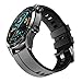 NotoCity Cinturino Compatibile con Huawei Watch GT/Watch GT 2 /Samsung Galaxy 46mm /Gear S3 in Silicone Easy Fit 22mm Braccialetto di Ricambio