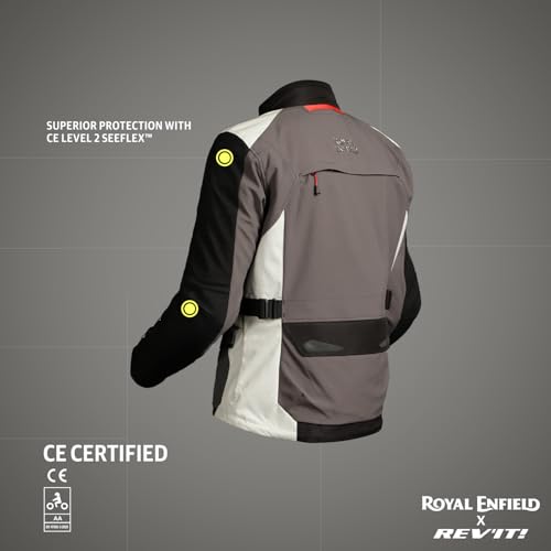 Image of Royal Enfield X Rev'It Mens Darch Pro CE level 2 with rain & thermal liners